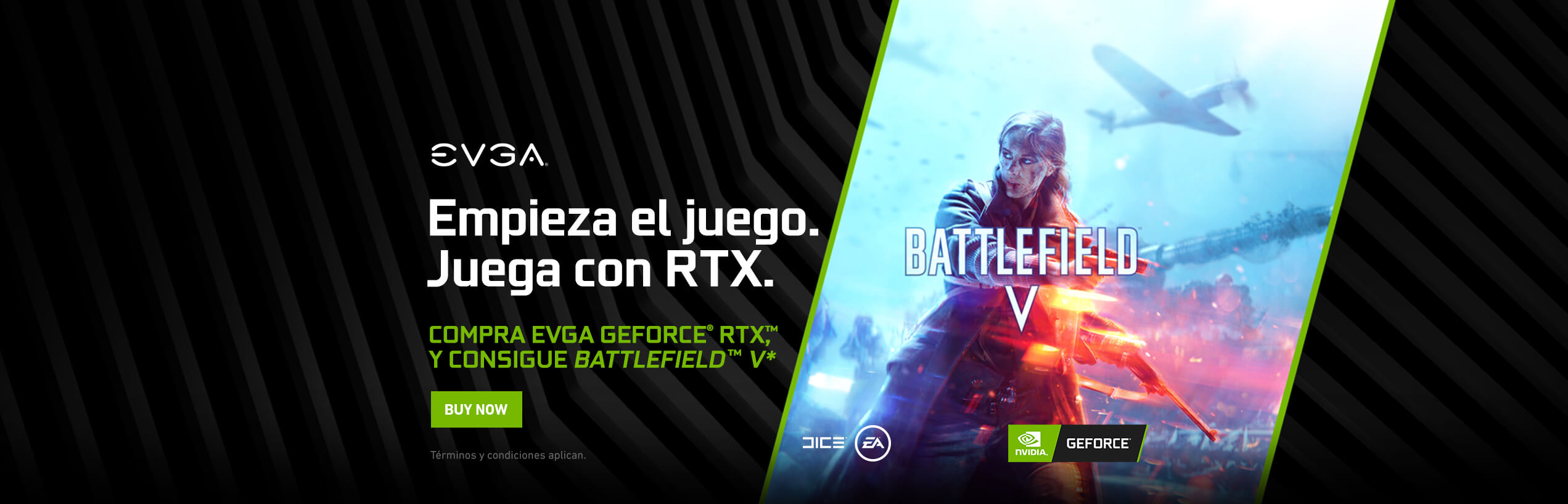 Buy An EVGA GeForce® RTX™ Get Battlefield™ V*