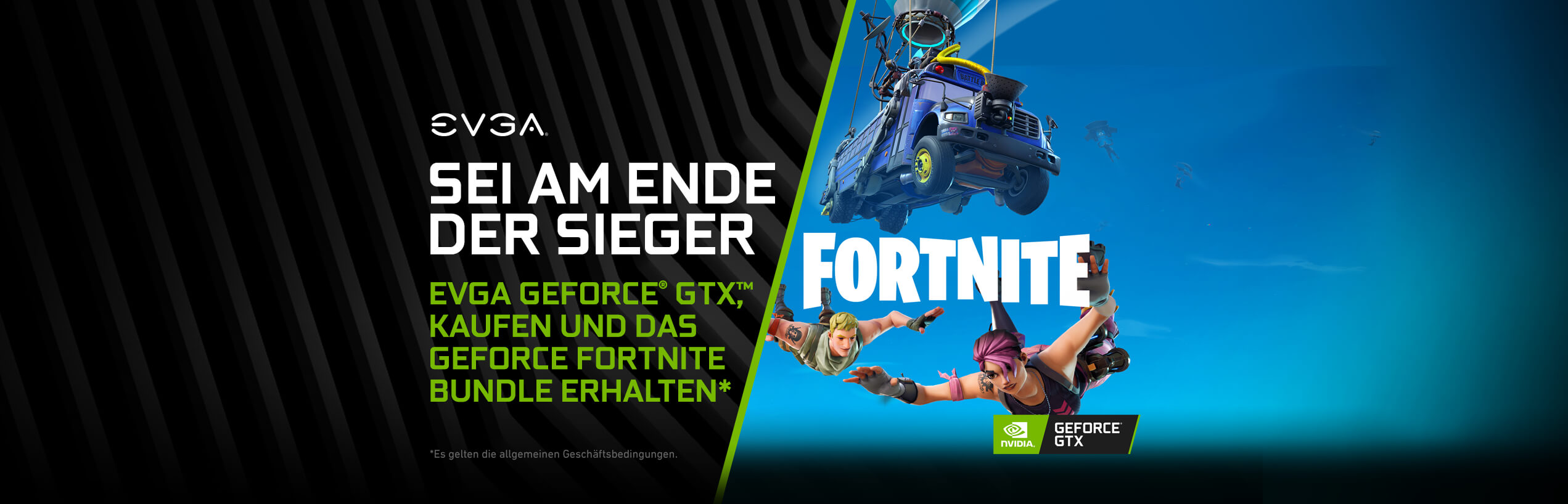 Buy An EVGA GeForce GTX, Get The GeForce Fortnite Bundle