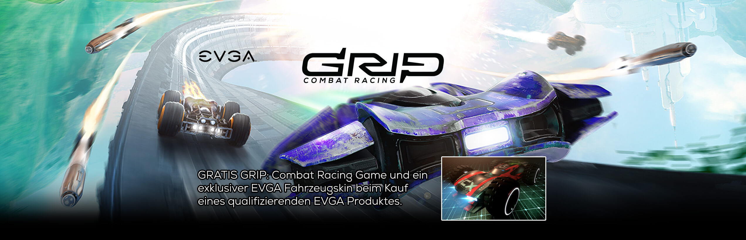 GRIP: Combat Racing and Exclusive EVGA Vehicle Skin