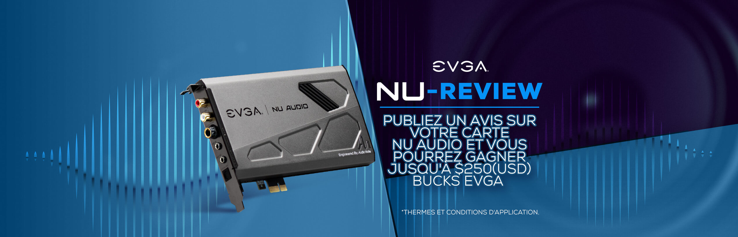 The EVGA NU Audio Card Review promotion