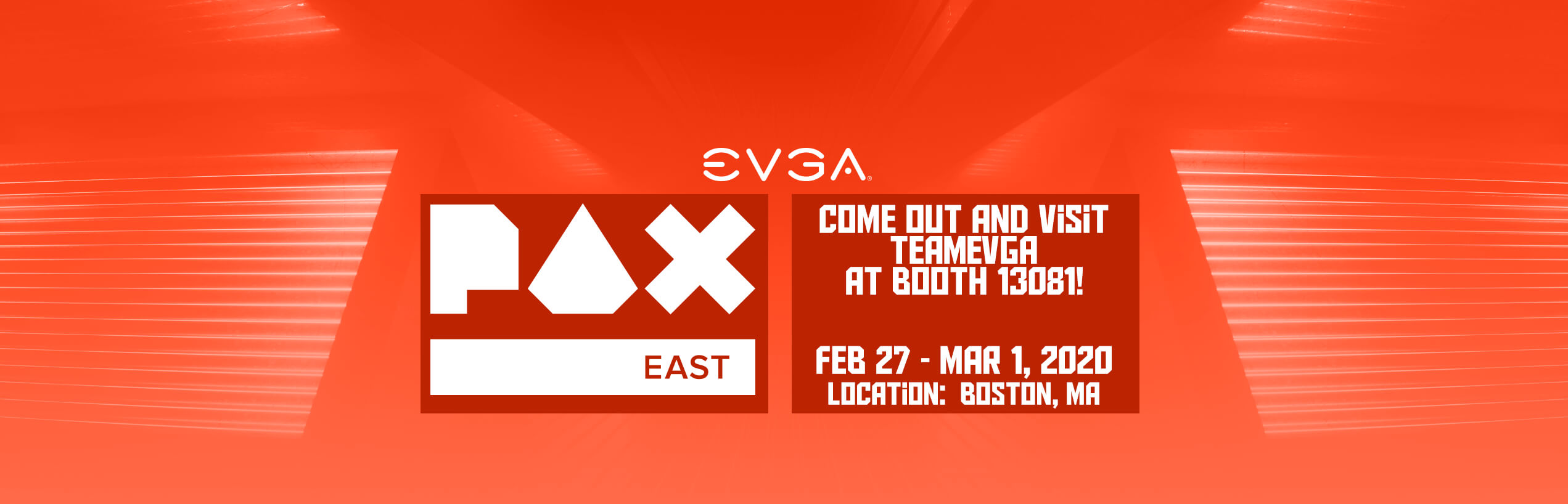 Join EVGA at PAX EAST!