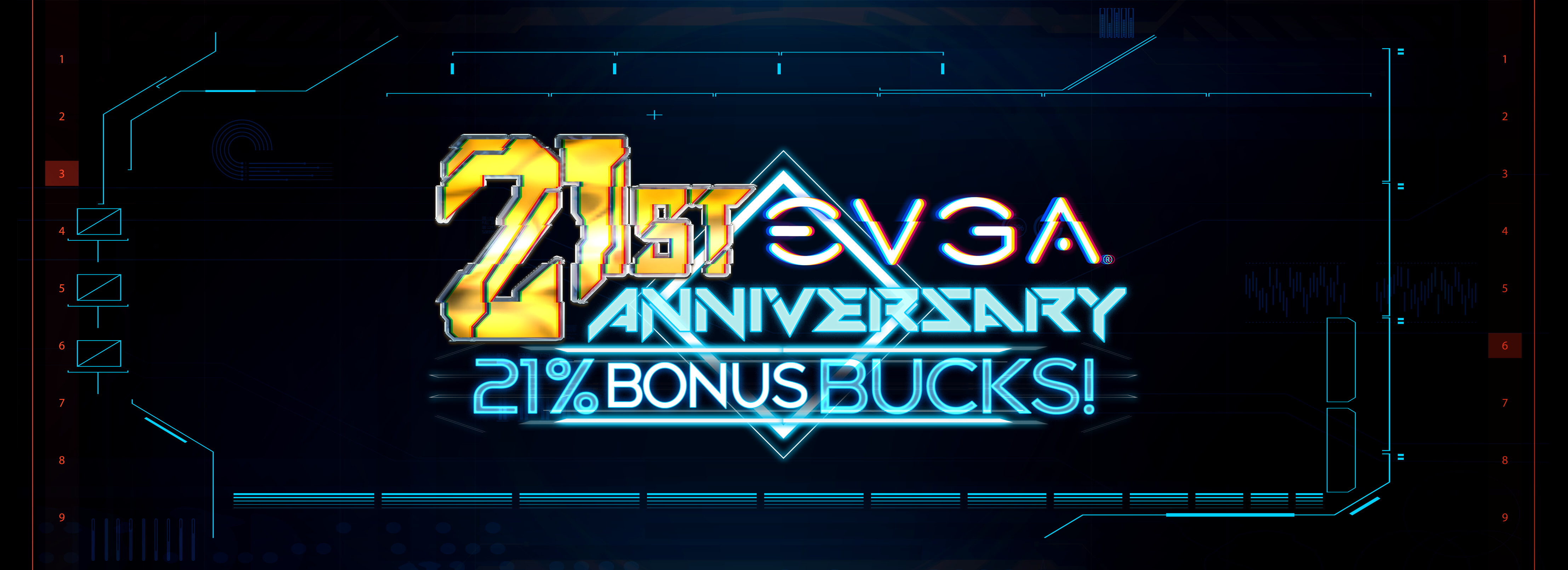 EVGA 21st Anniversary Bonus BUCKS