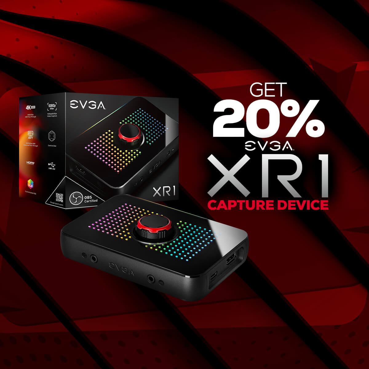 EVGA Articles GET 20 off EVGA XR1 Capture Card