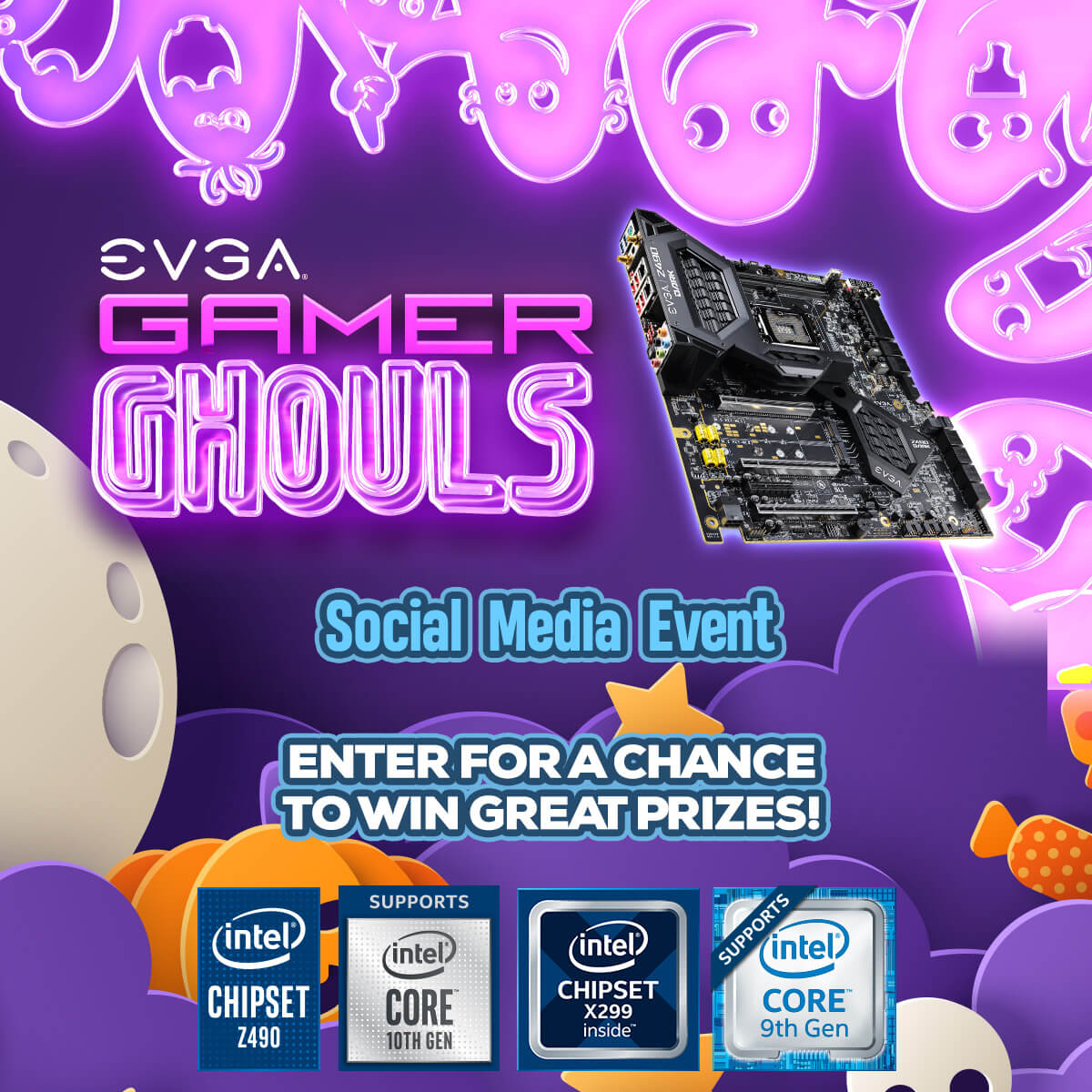 Evga articles the evga gamer ghouls social media event